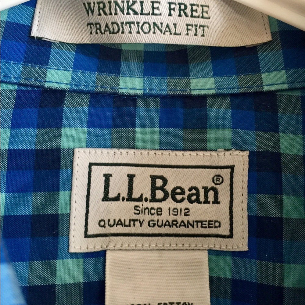 NWOT Men’s L.L. Bean Shirt - Picture 3 of 6